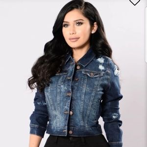 Fashionnova Dark Denim Jacket